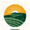 Logo eller symbol for Nordre Flatgård, en tradisjonell norsk gård